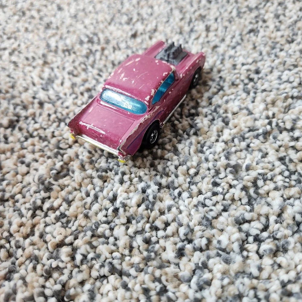 Vintage Hot Wheels 57‎ Chevy Bel Air Red 1976